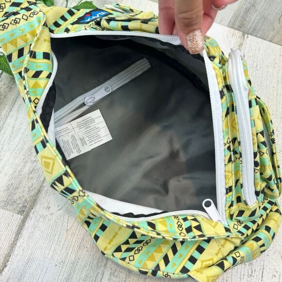 KAVU Rope Bag Cotton Shoulder Sling Backpack Spring Montage - Picture 4 of 11